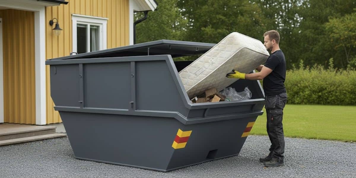 Hur slänger man en madrass på rätt sätt – miljövänlig bortforsling med Active Recycling